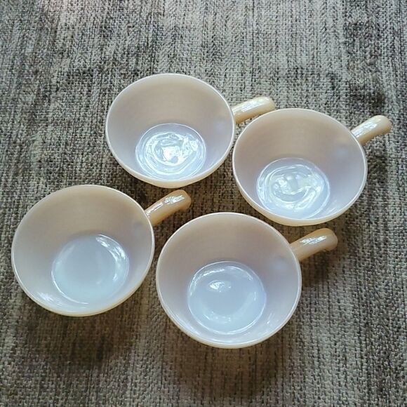 Fire King Ware | Handled Lusterware Bowls - Picture 4 of 5